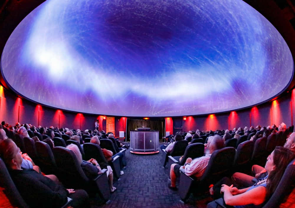 Planetarium, Night Sky, cosmic projection, SD Desktop Wallpaper