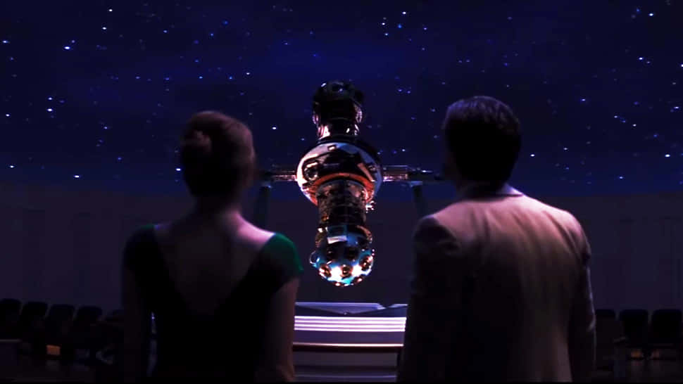 Planetarium, starry night sky, modern planetarium, SD Desktop Wallpaper