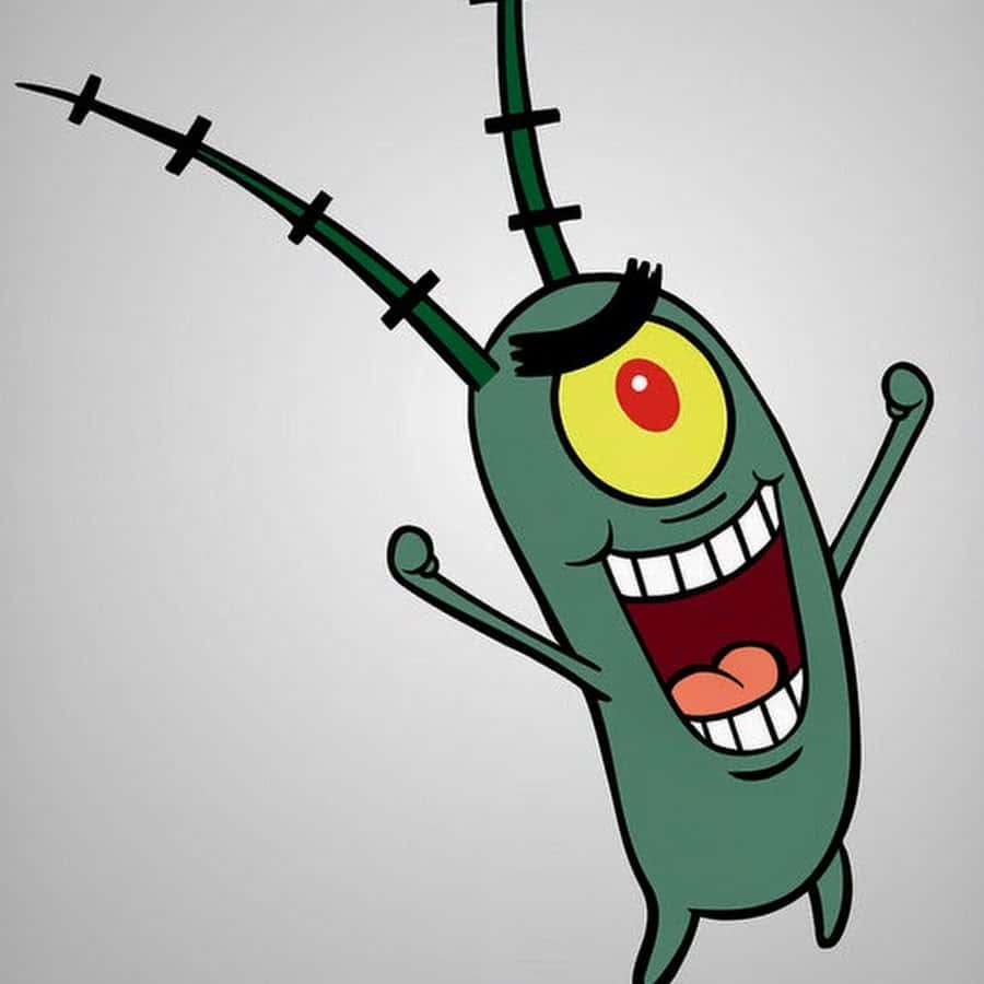 plankton 900, 900 wallpaper, green one-eyed cartoon character, SD Desktop Wallpaper