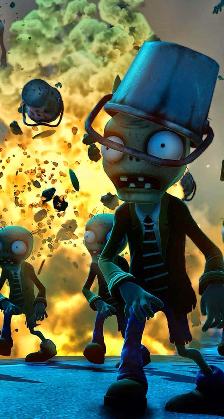 Plants Vs Zombies, zombie characters, suits, HD Phone Wallpaper