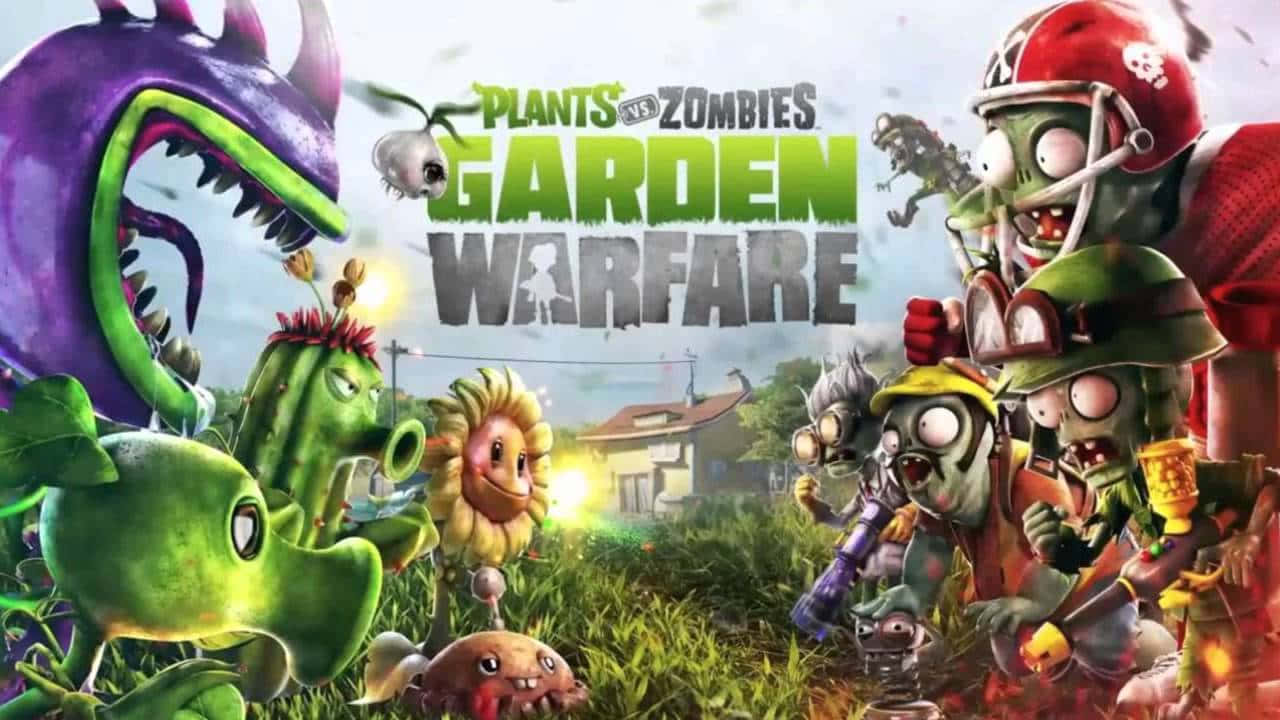 Plants Vs Zombies, sunflowers, purple plants, HD Desktop Wallpaper