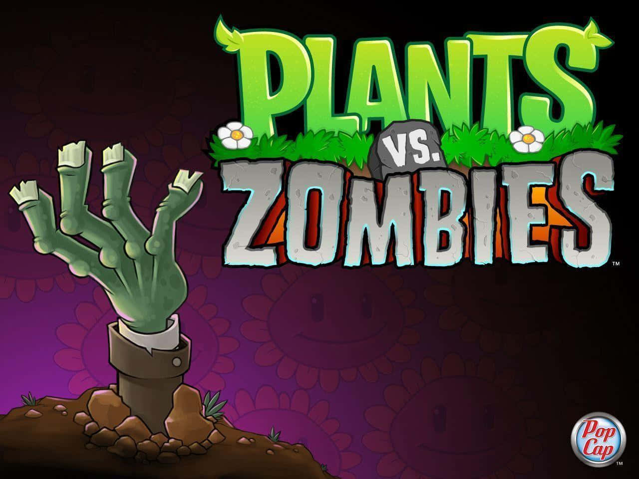Plants vs Zombies, cartoon zombie hand, pipe, HD Desktop Wallpaper