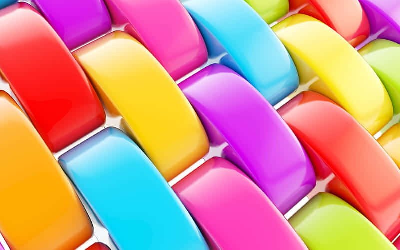 plastic, colorful caps, vibrant glossy, SD Desktop Wallpaper