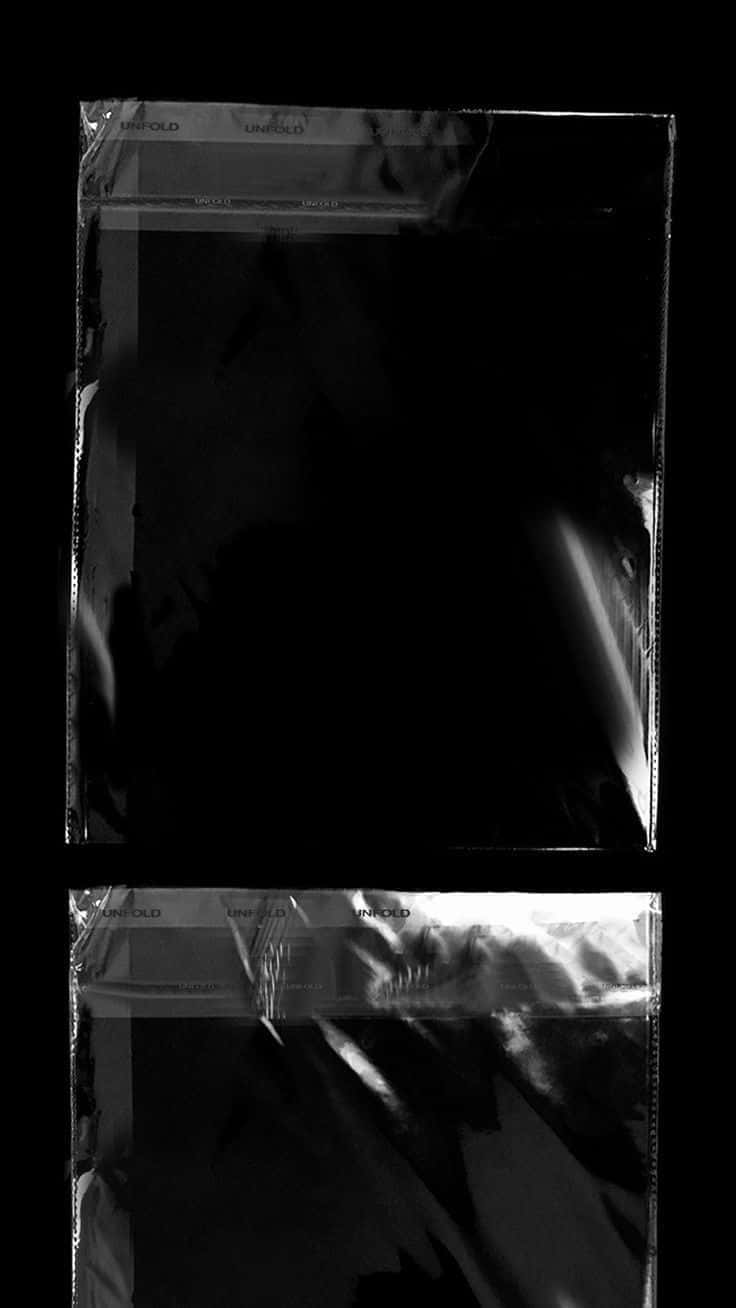 plastic wrap, UNFOLD, black and white plastic bags, HD Phone Wallpaper