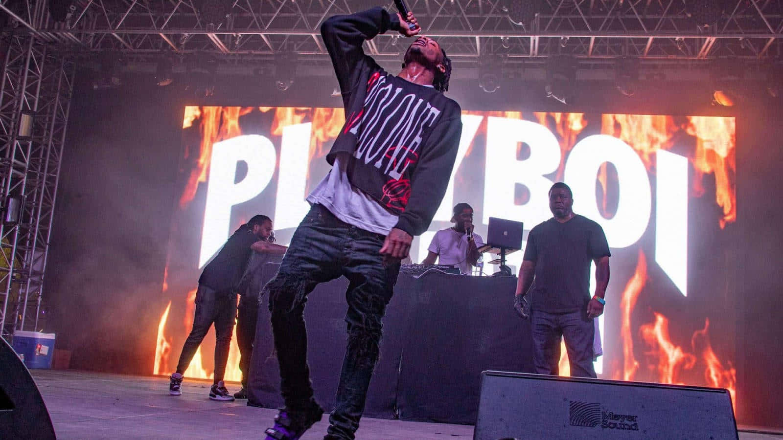 Playboi Carti, PLAYBOI, stage, HD Desktop Wallpaper