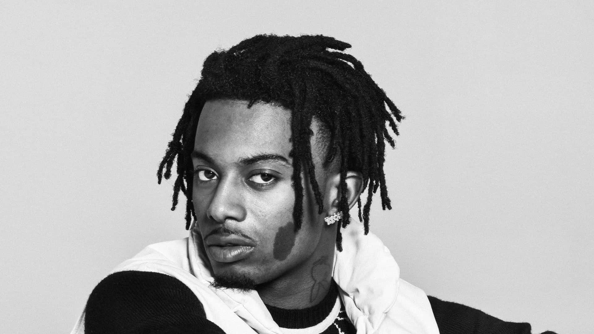 Playboi Carti, dreadlocks, face tattoo, Full HD Desktop Wallpaper