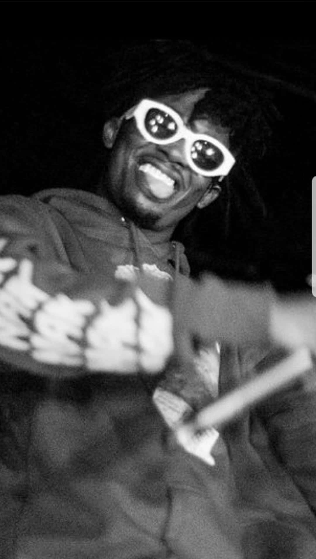 Playboi Carti, white sunglasses, cigarette, HD Phone Wallpaper