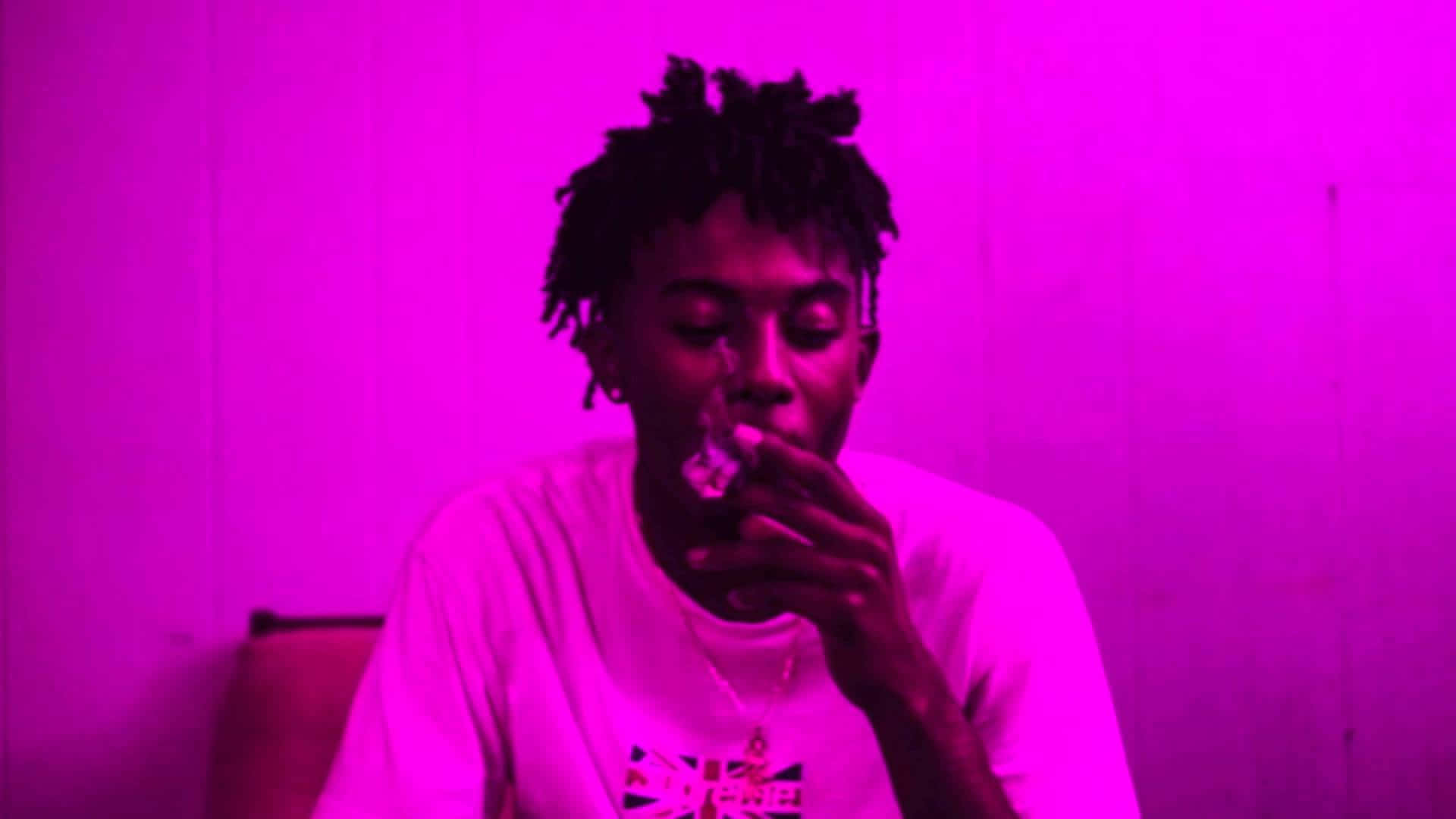 Playboi Carti, dreadlocks, vape pen, Full HD Desktop Wallpaper