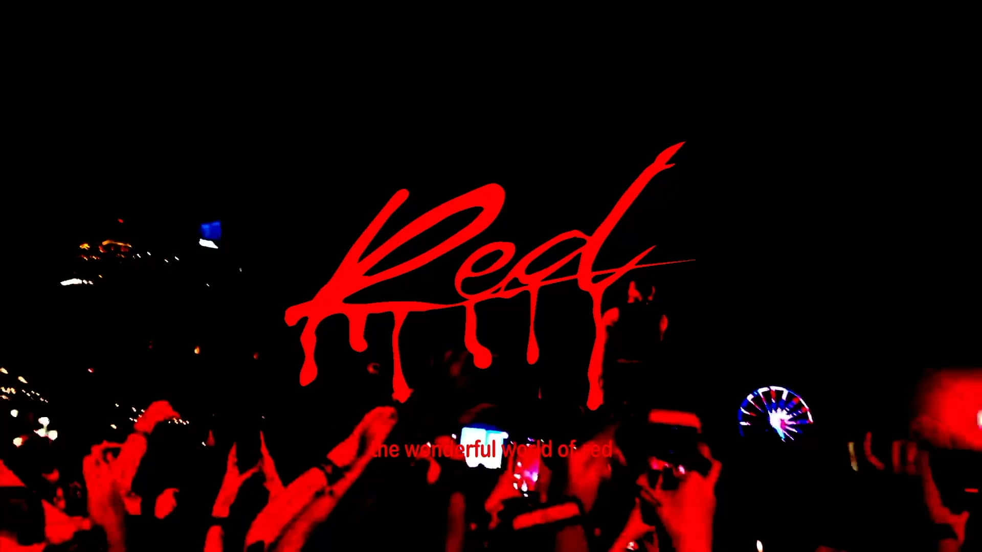 Playboi Carti, red light, dripping text, Full HD Desktop Wallpaper