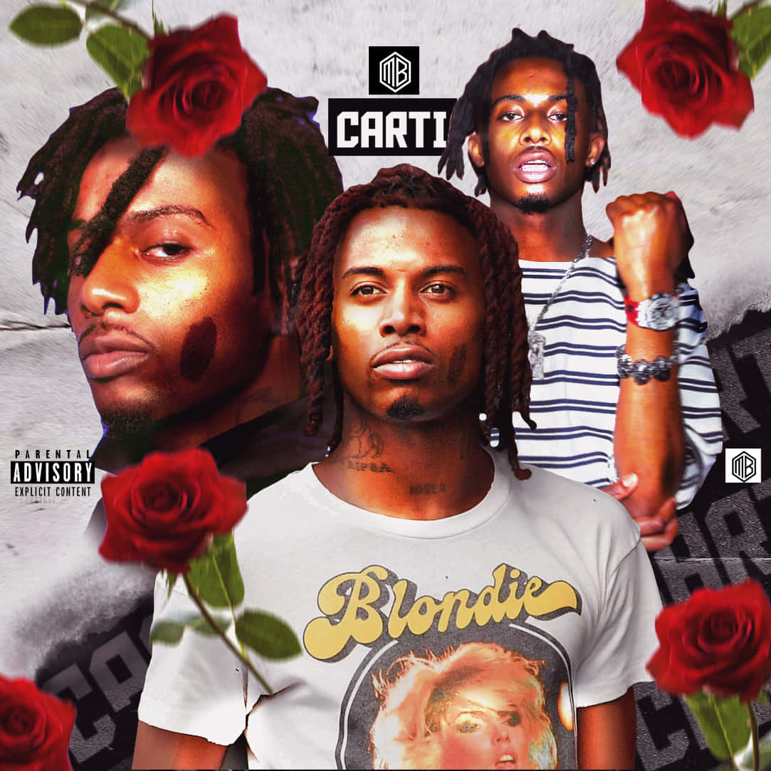 Playboi Carti, iPhone, dreadlocks, SD Desktop Wallpaper