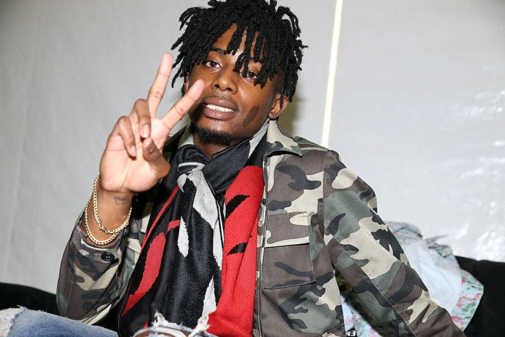 Playboi Carti, peace sign, dreadlocks, SD Desktop Wallpaper
