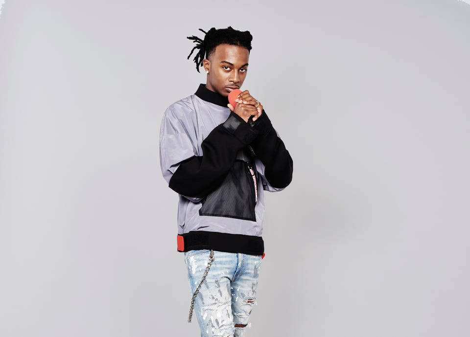 Playboi Carti, dreadlocks, gray and black jacket, SD Desktop Wallpaper