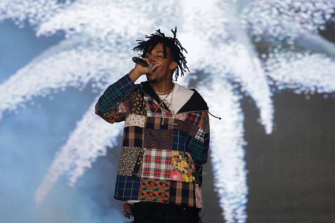 Playboi Carti, dreadlocks, patchwork jacket, SD Desktop Wallpaper