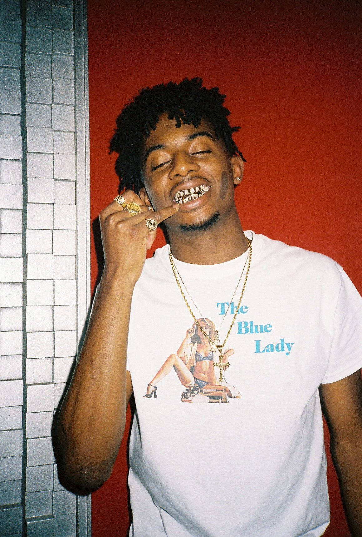 Playboi Carti, dreadlocks, gold teeth, HD Phone Wallpaper