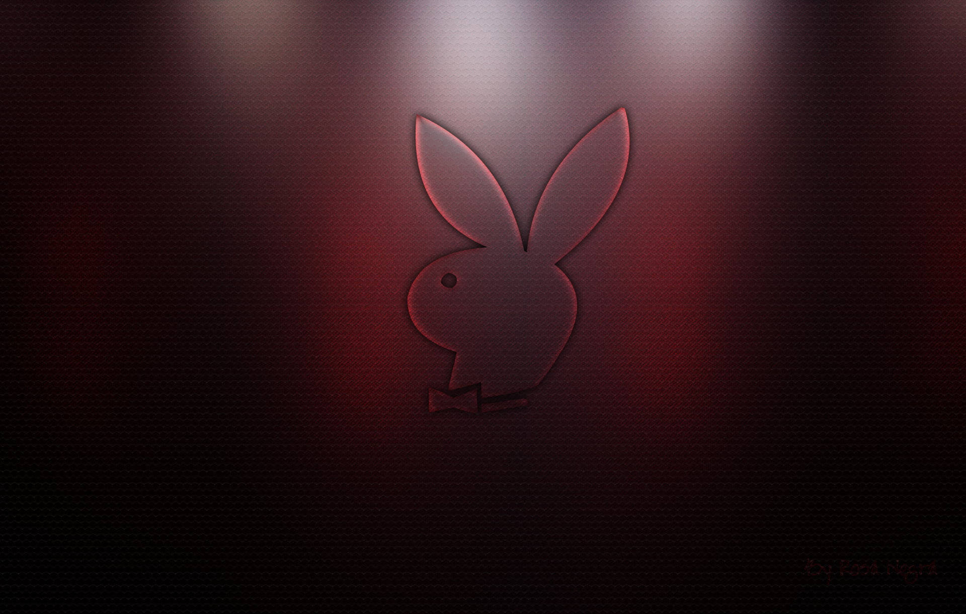 Playboy, red, black, Full HD Desktop Wallpaper