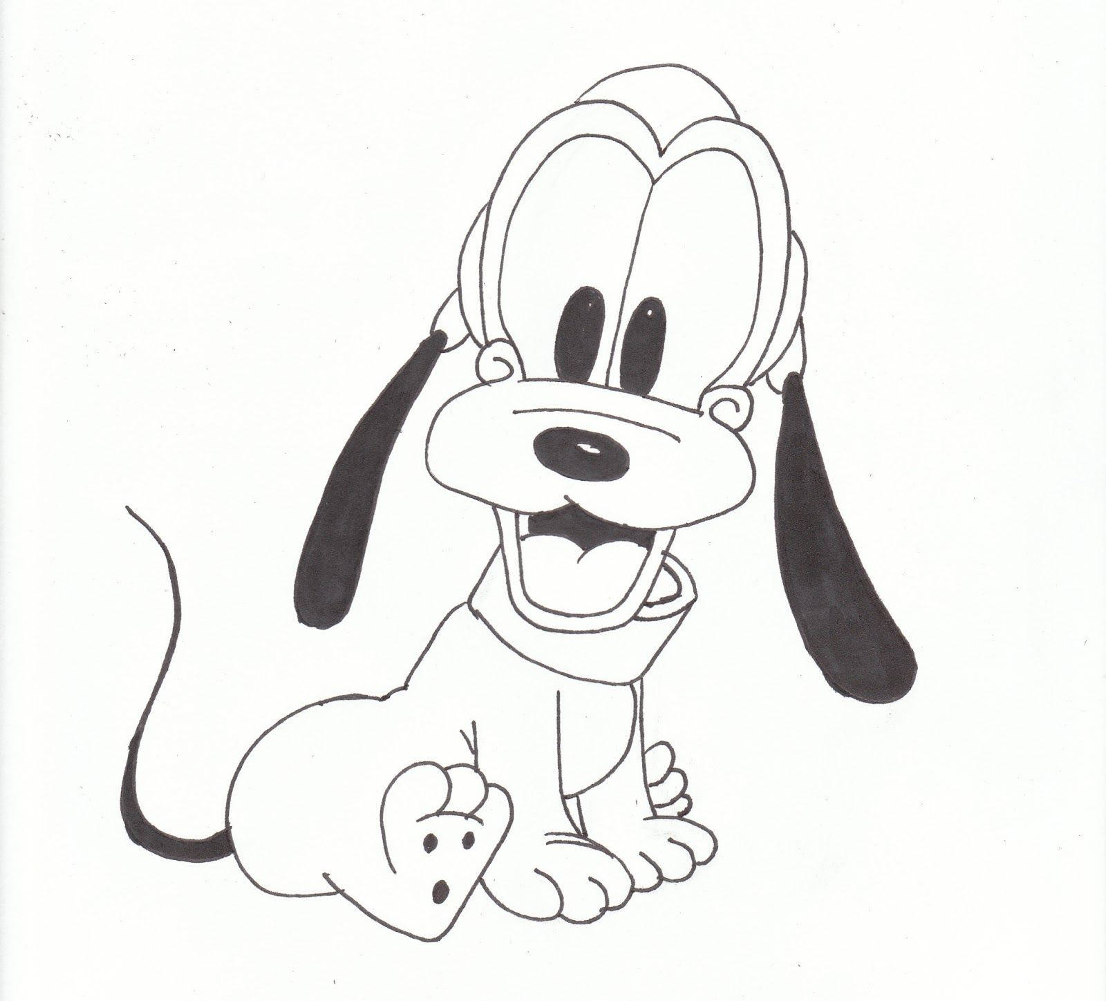 Disney Pluto, cartoon dog, floppy ears, HD Desktop Wallpaper