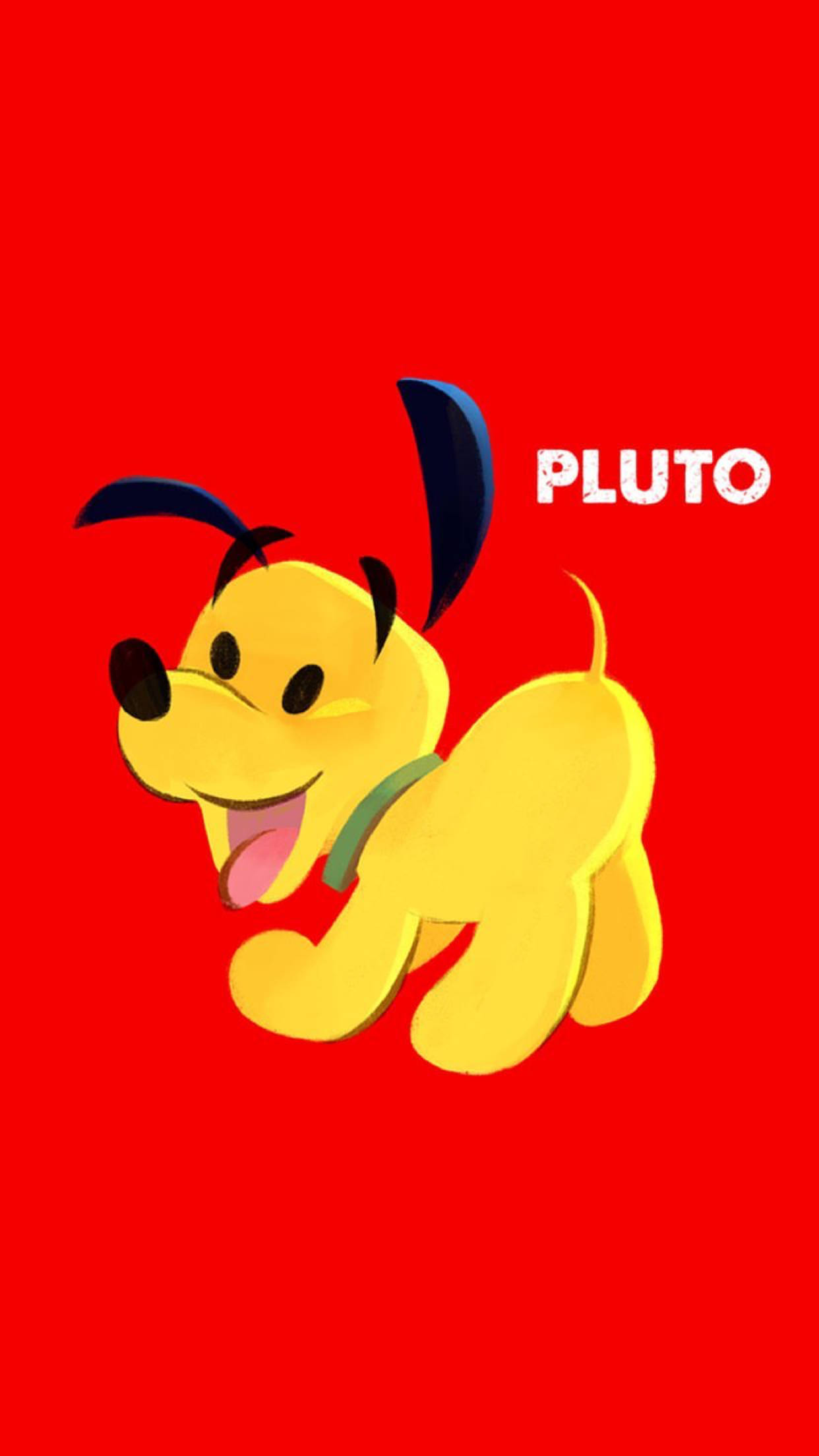 Pluto, Disney Pluto, yellow cartoon dog, Full HD Phone Wallpaper