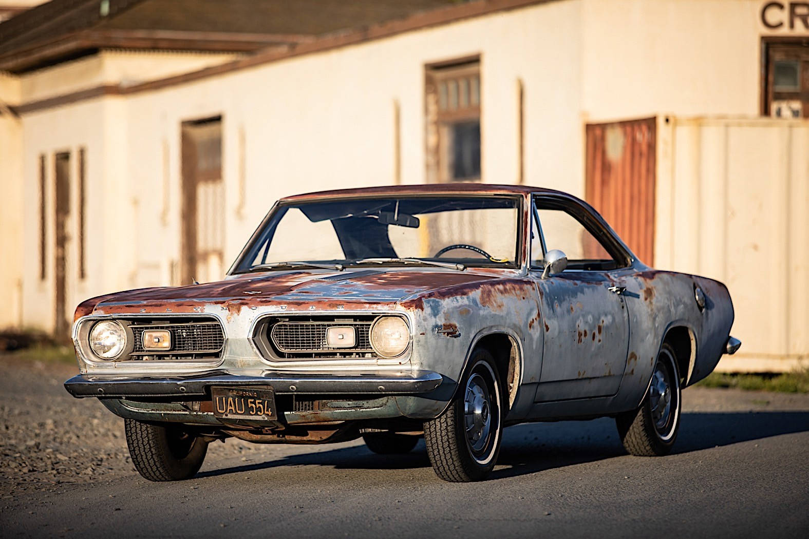 Plymouth Barracuda, rusty, vintage car, HD Desktop Wallpaper