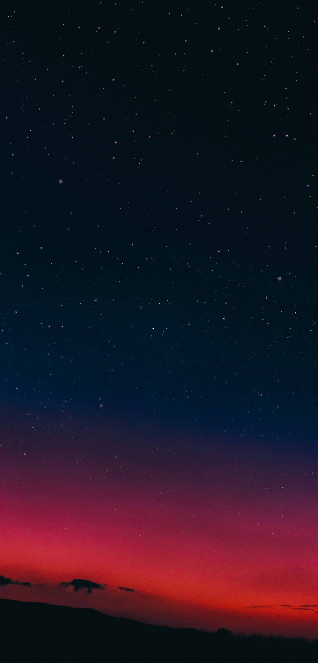 Poco X2, starry sky, deep blue, Full HD Phone Wallpaper