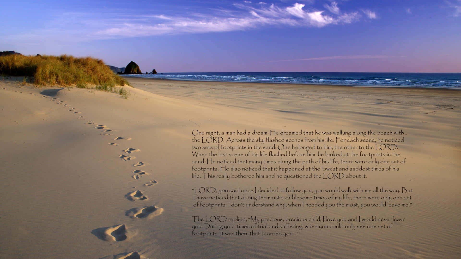 Poem, 1920 x 1080, twilight, Full HD Desktop Wallpaper