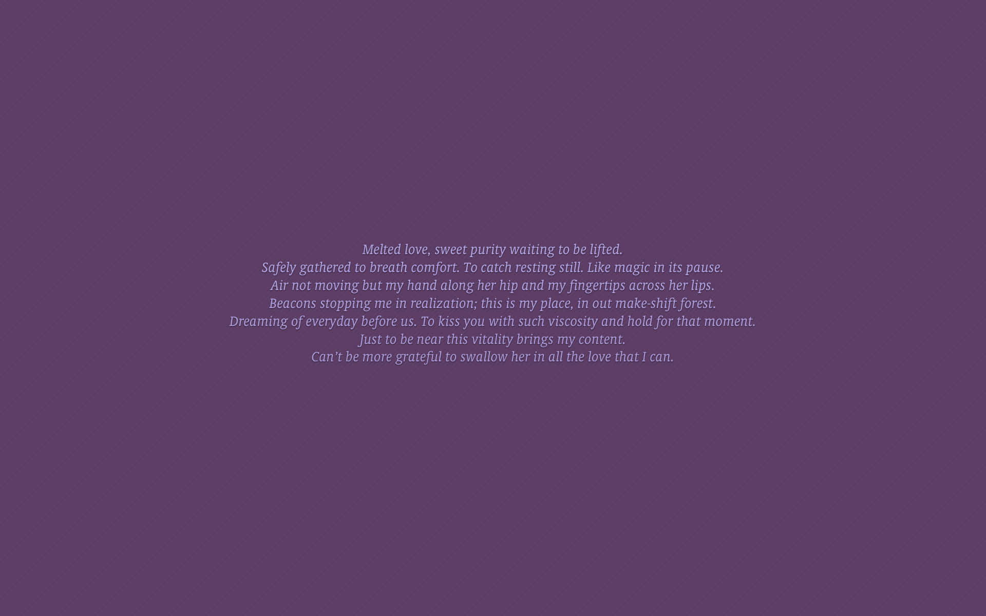 poem, purple background, white poetic text, Full HD Desktop Wallpaper