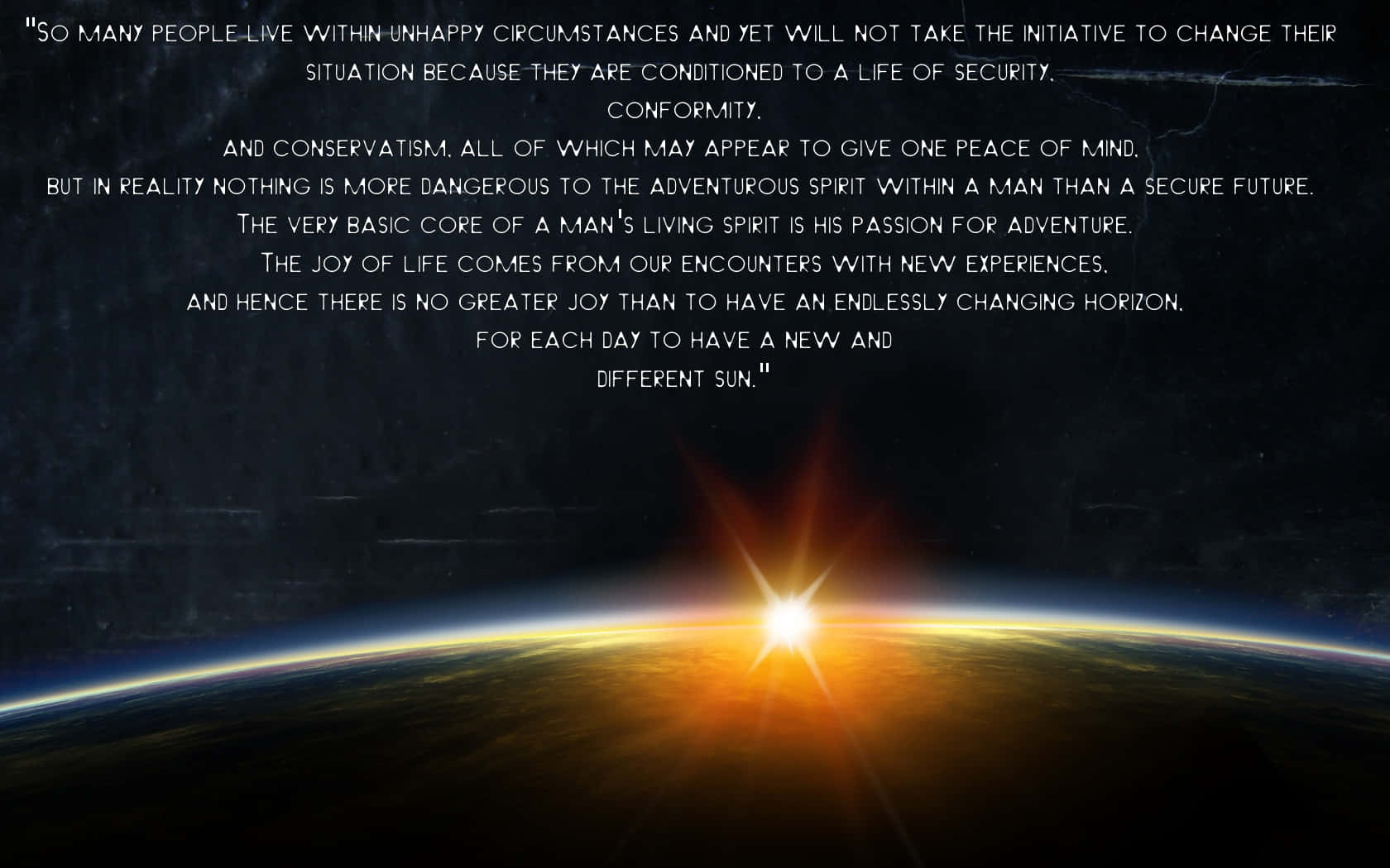 Earth, sunrise, curved horizon, HD Desktop Wallpaper