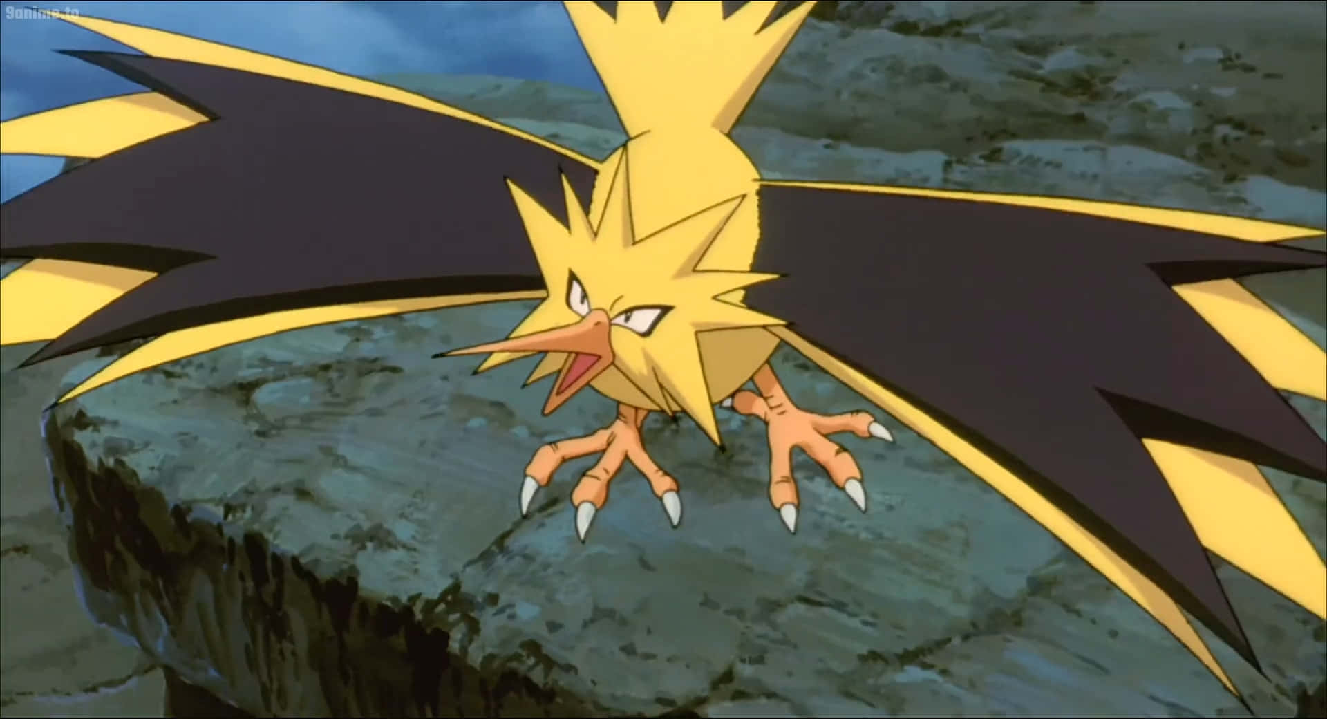 Pokemon 2000 Yellow, yellow, black, Full HD Desktop Wallpaper