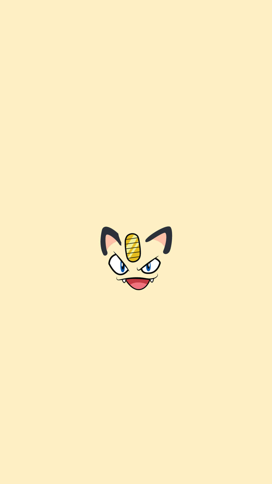 Pokemon Characters, yellow cat-like Pokémon, angry eyes, Full HD Phone Wallpaper