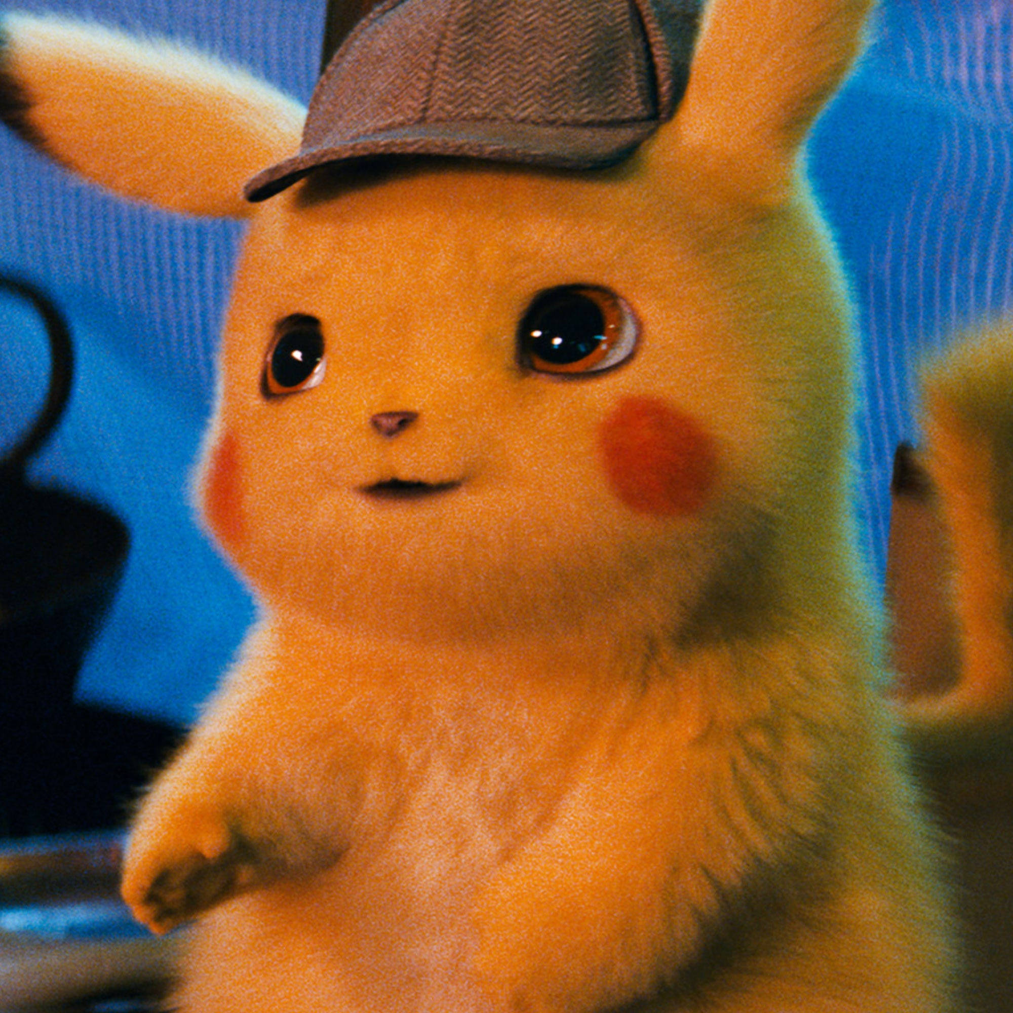 Pokemon Detective Pikachu, Pikachu, detective's cap, Full HD Desktop Wallpaper