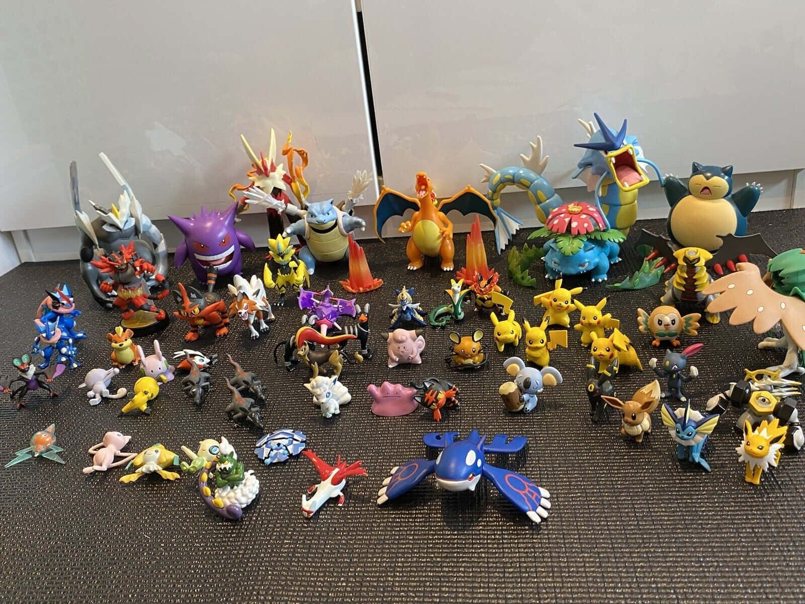 Pokemon Figures, colorful, figurines, HD Desktop Wallpaper