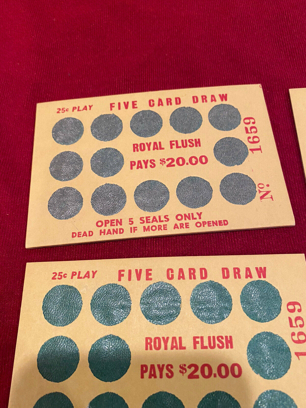 five card draw, 25-cent five card draw poker game cards, sealed circles, HD Phone Wallpaper