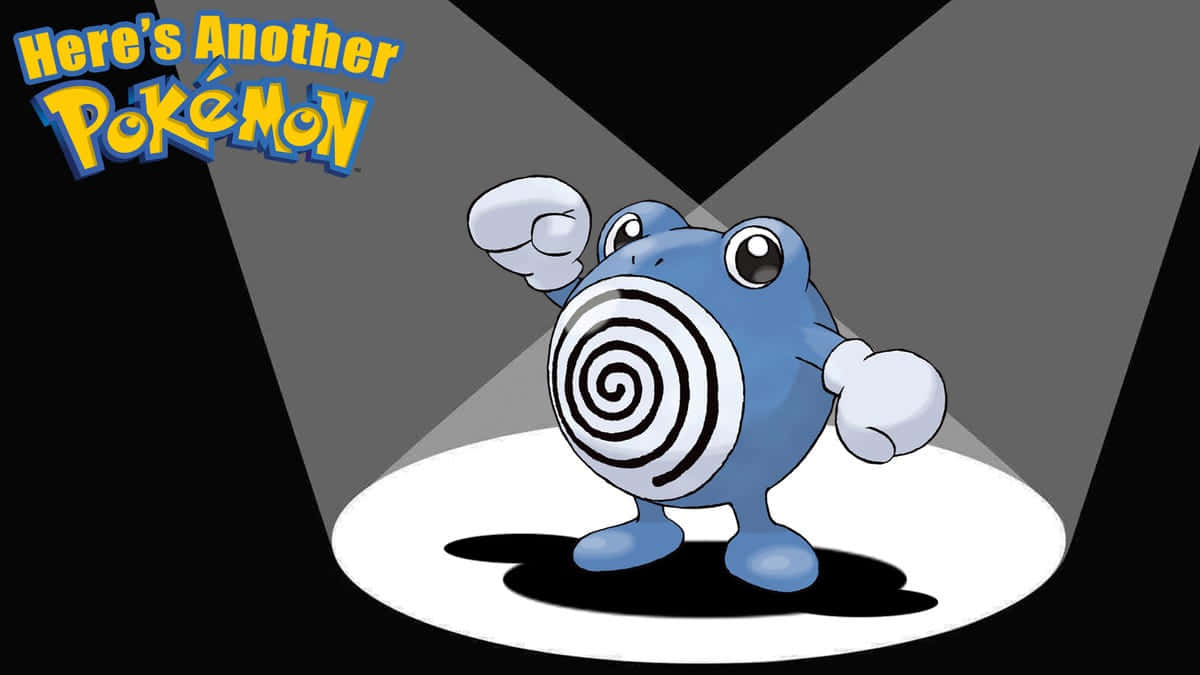 Poliwhirl, spiral shell, spotlight, SD Desktop Wallpaper