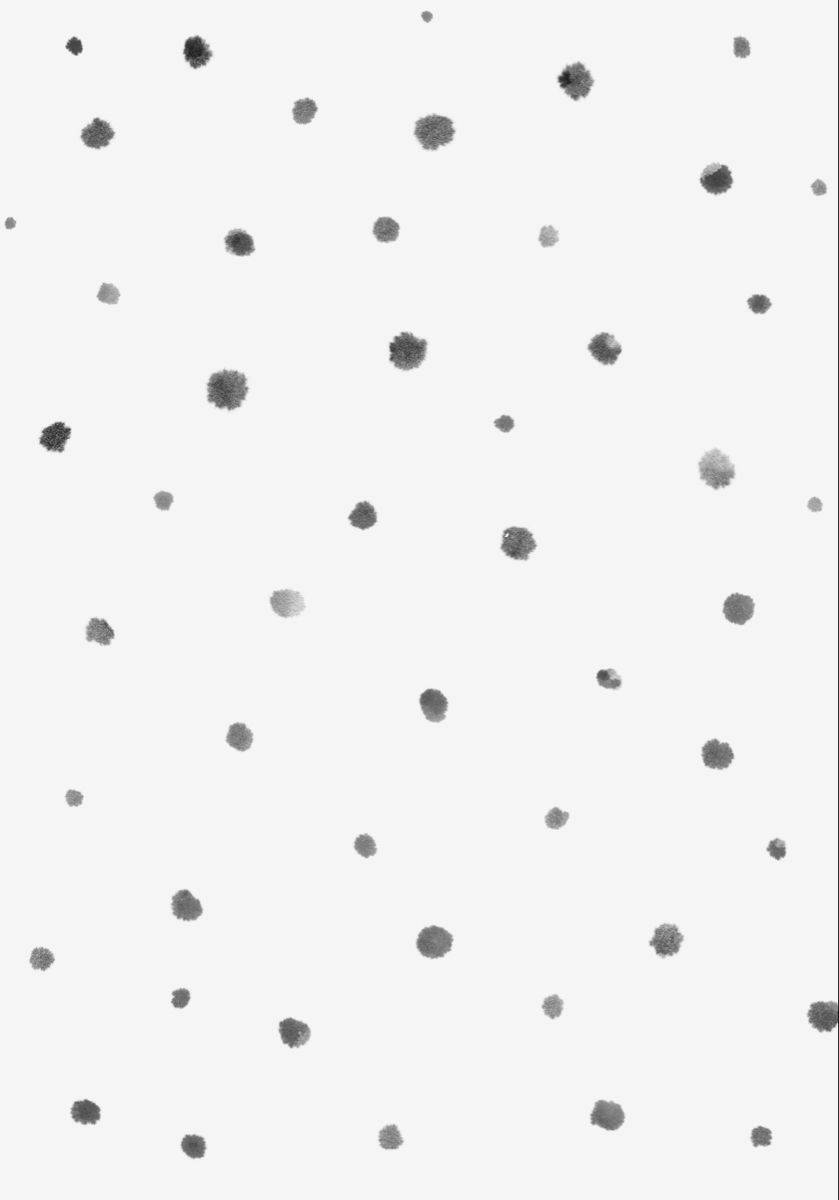 watercolor black dot iphone, charcoal gray ink blots, pale off-white background, SD Phone Wallpaper