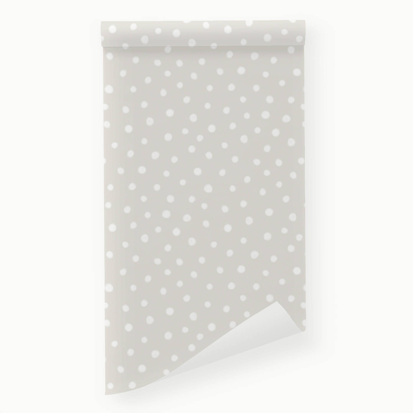 gray and white polka dot, light gray wallpaper, scattered white polka dots, HD Desktop Wallpaper