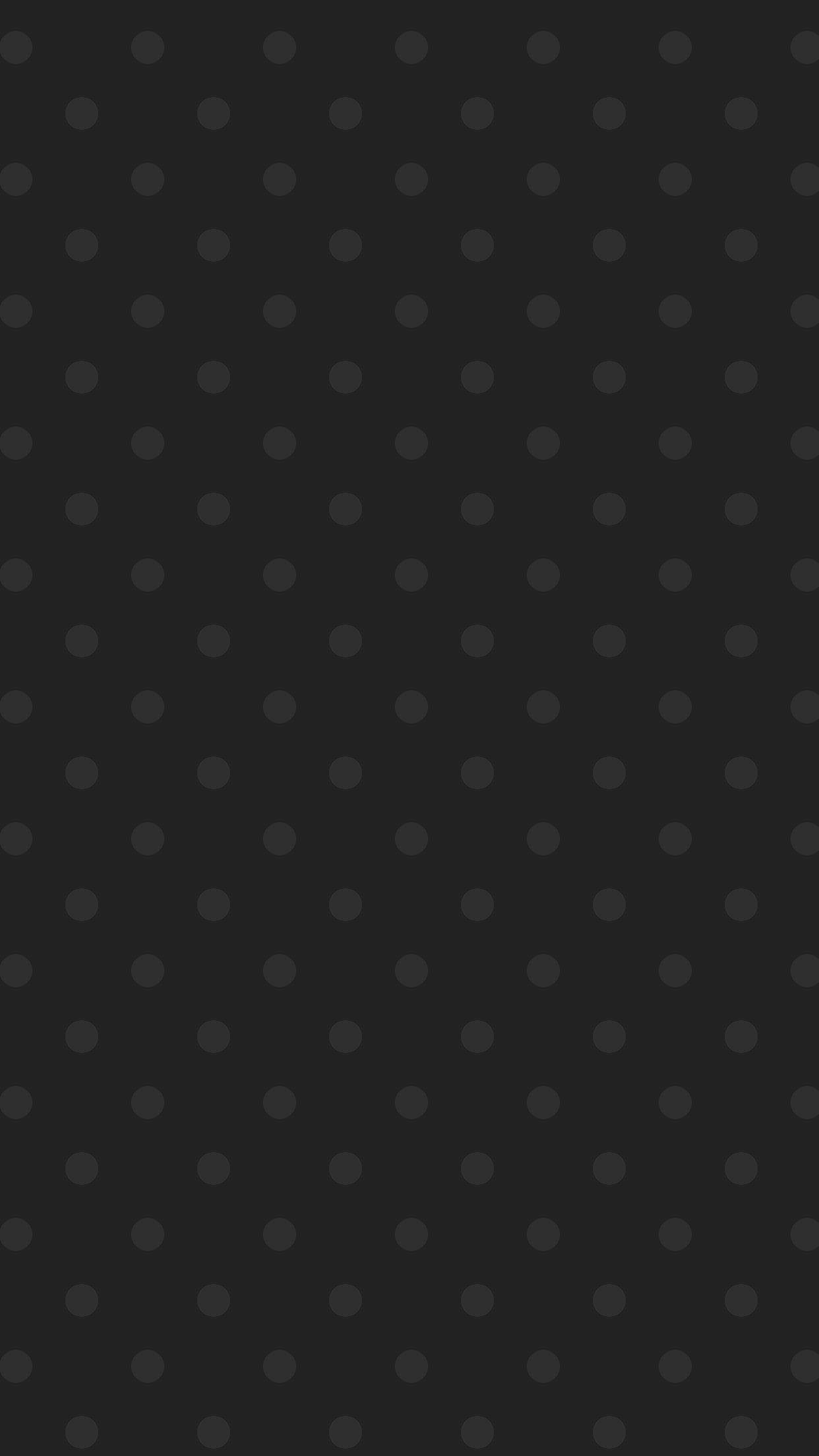 black dot iphone, grayscale, dark gray background, Full HD Phone Wallpaper