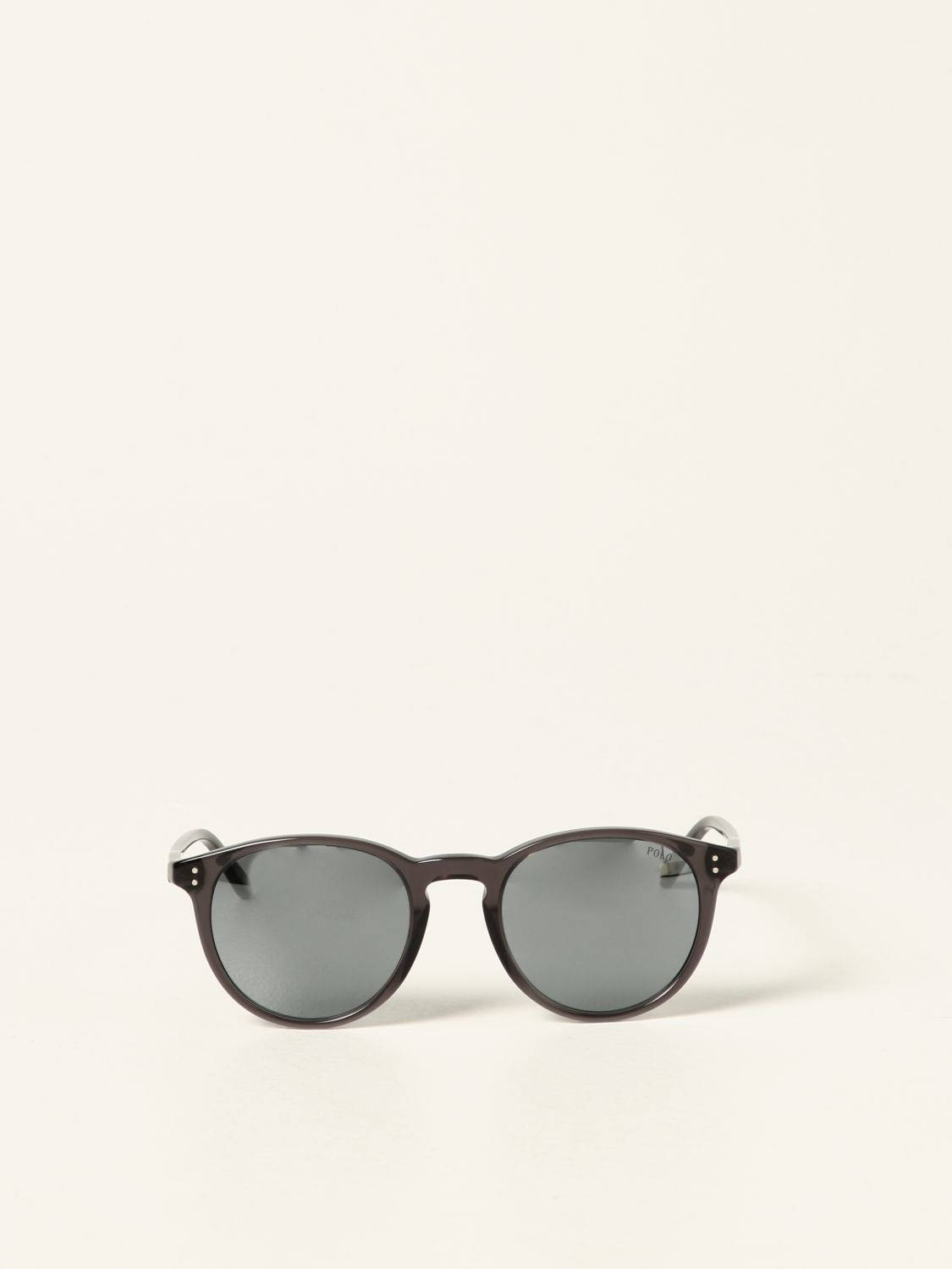 Polo, round sunglasses, dark gray lenses, HD Phone Wallpaper
