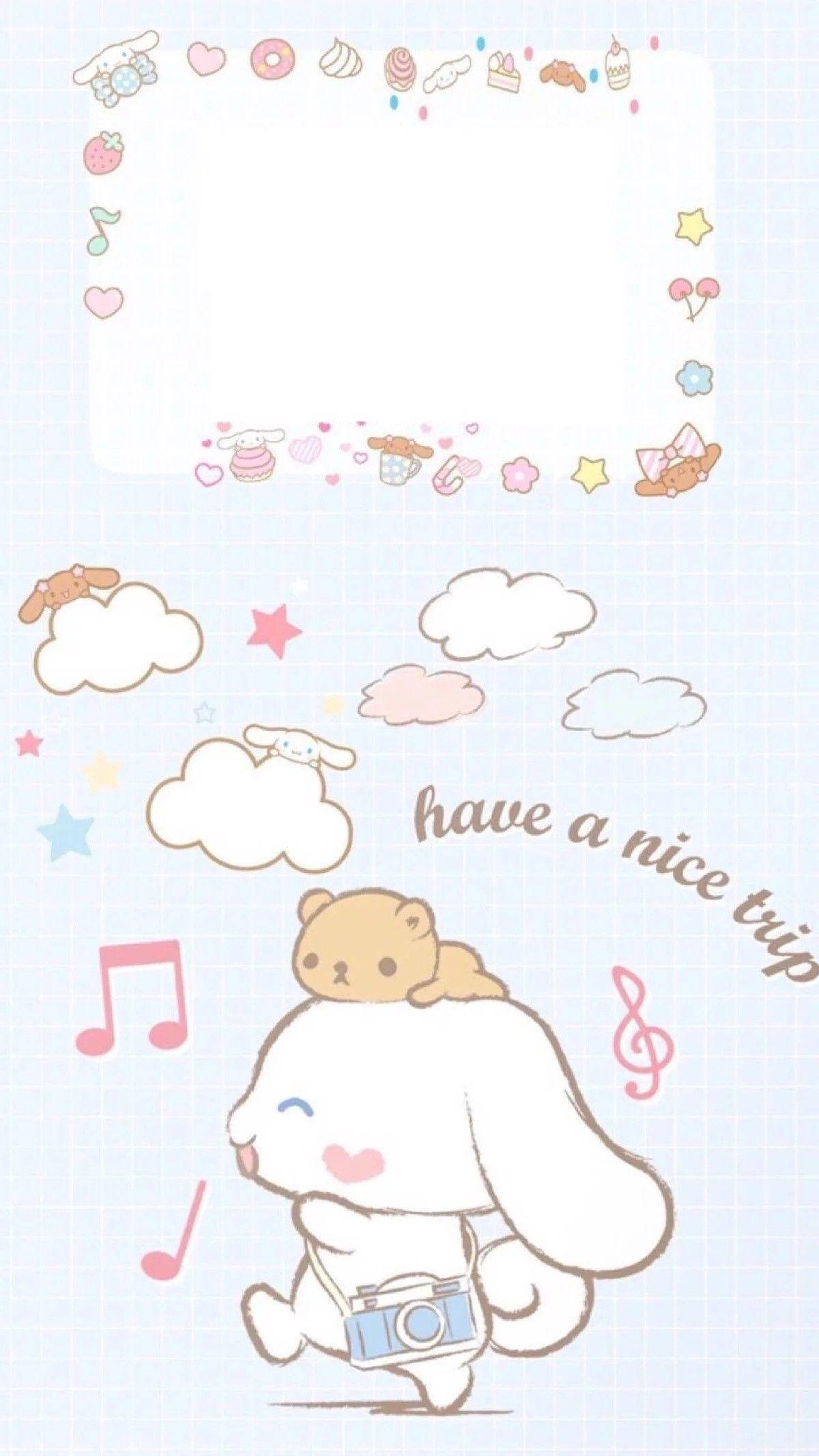 Pompompurin, cute bunny, camera, Full HD Phone Wallpaper