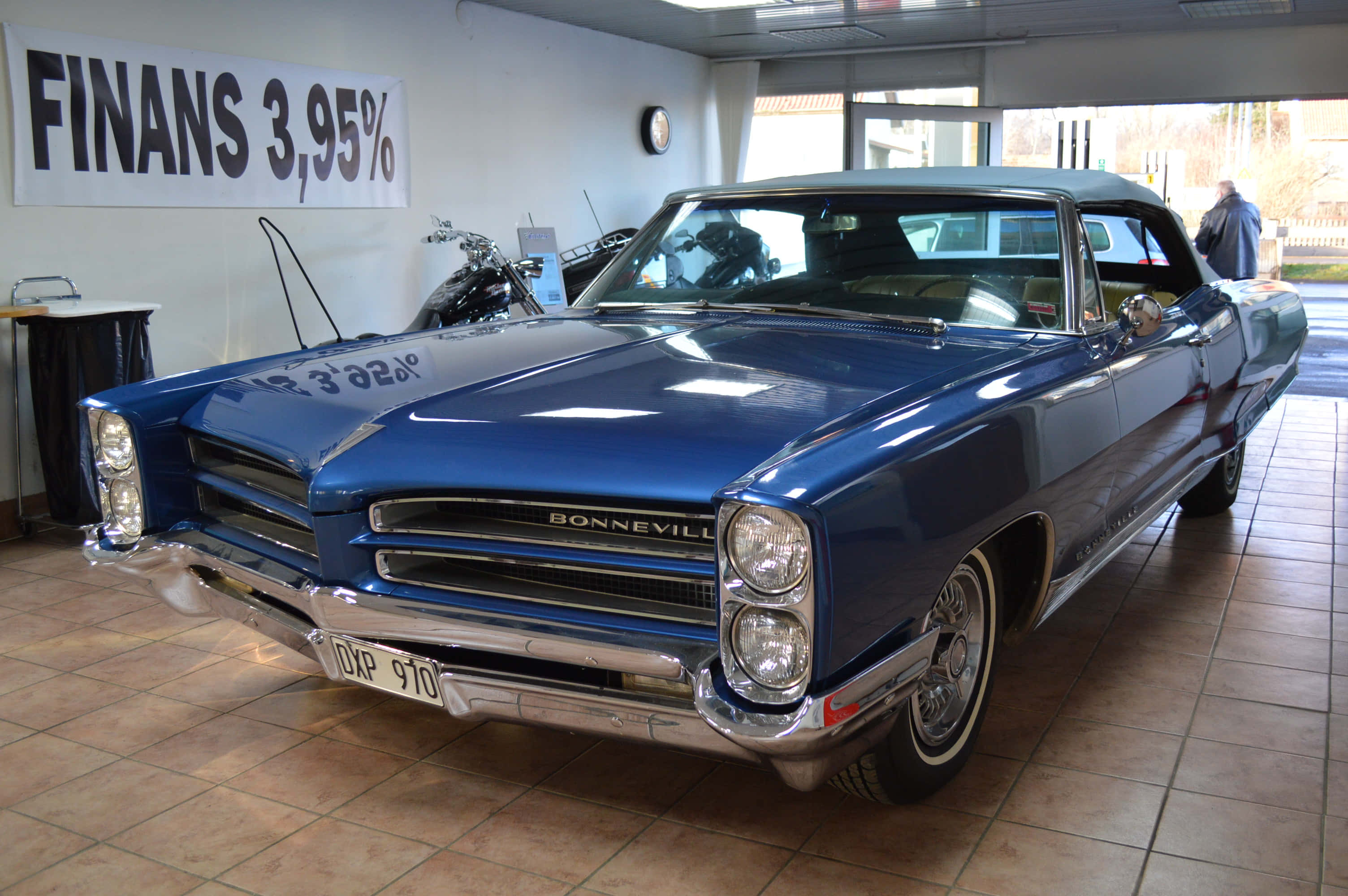 Pontiac Bonneville, 1960s, convertible, 2K Desktop Wallpaper