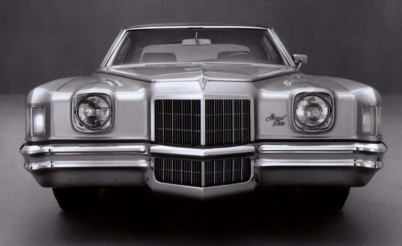 Pontiac Grand Prix, silver, chrome grille, HD Desktop Wallpaper