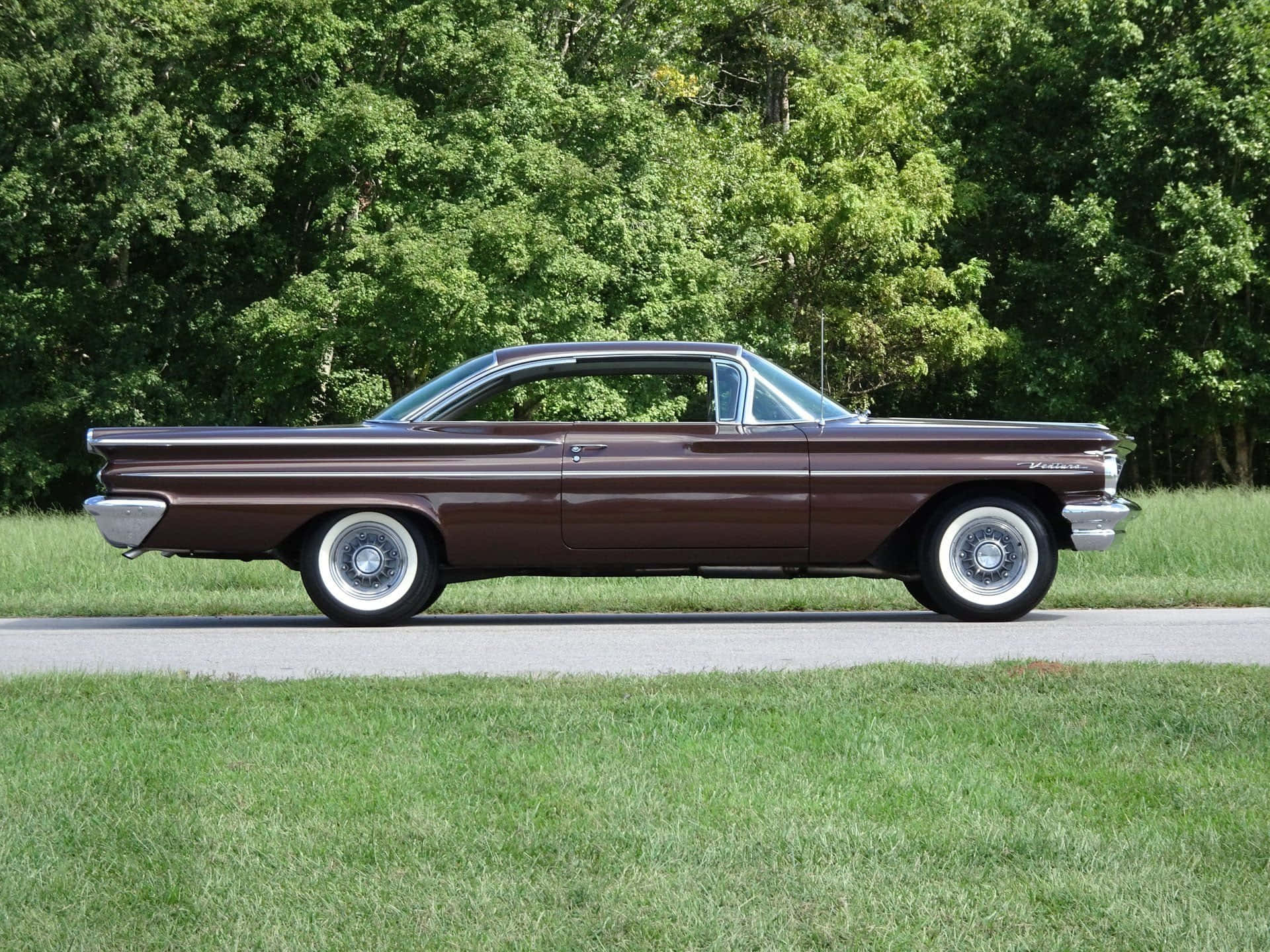 Pontiac Ventura, 1960s, brown, Full HD Desktop Wallpaper