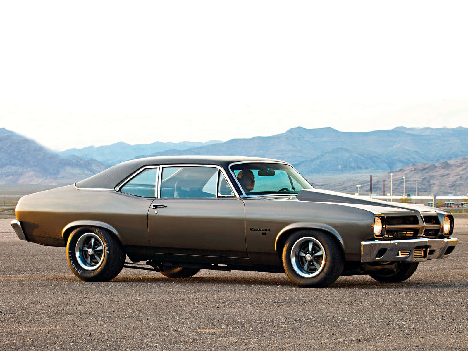 Pontiac Ventura, coupe, metallic gray, HD Desktop Wallpaper