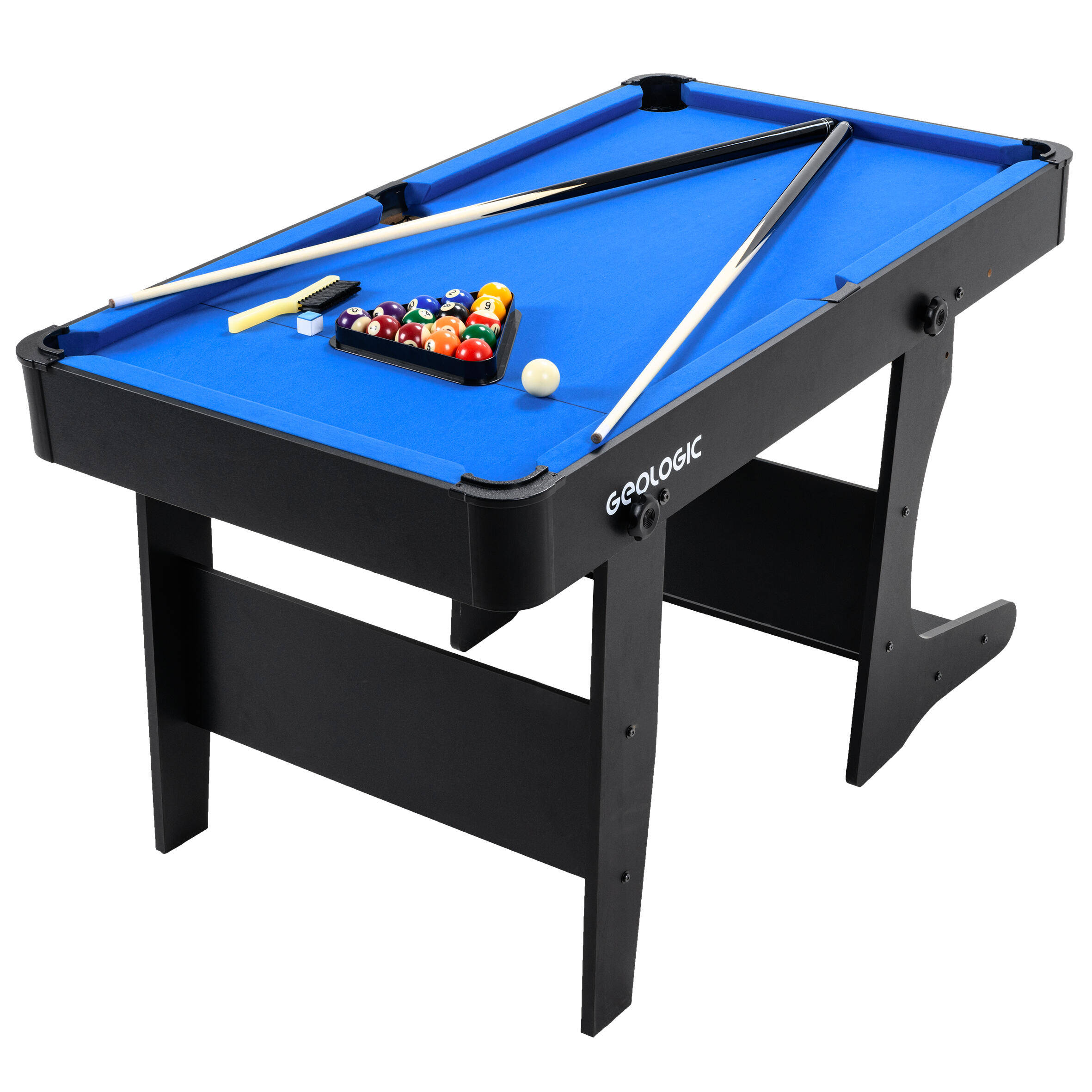 billiards, blue and black pool table, black pool table, Full HD Desktop Wallpaper