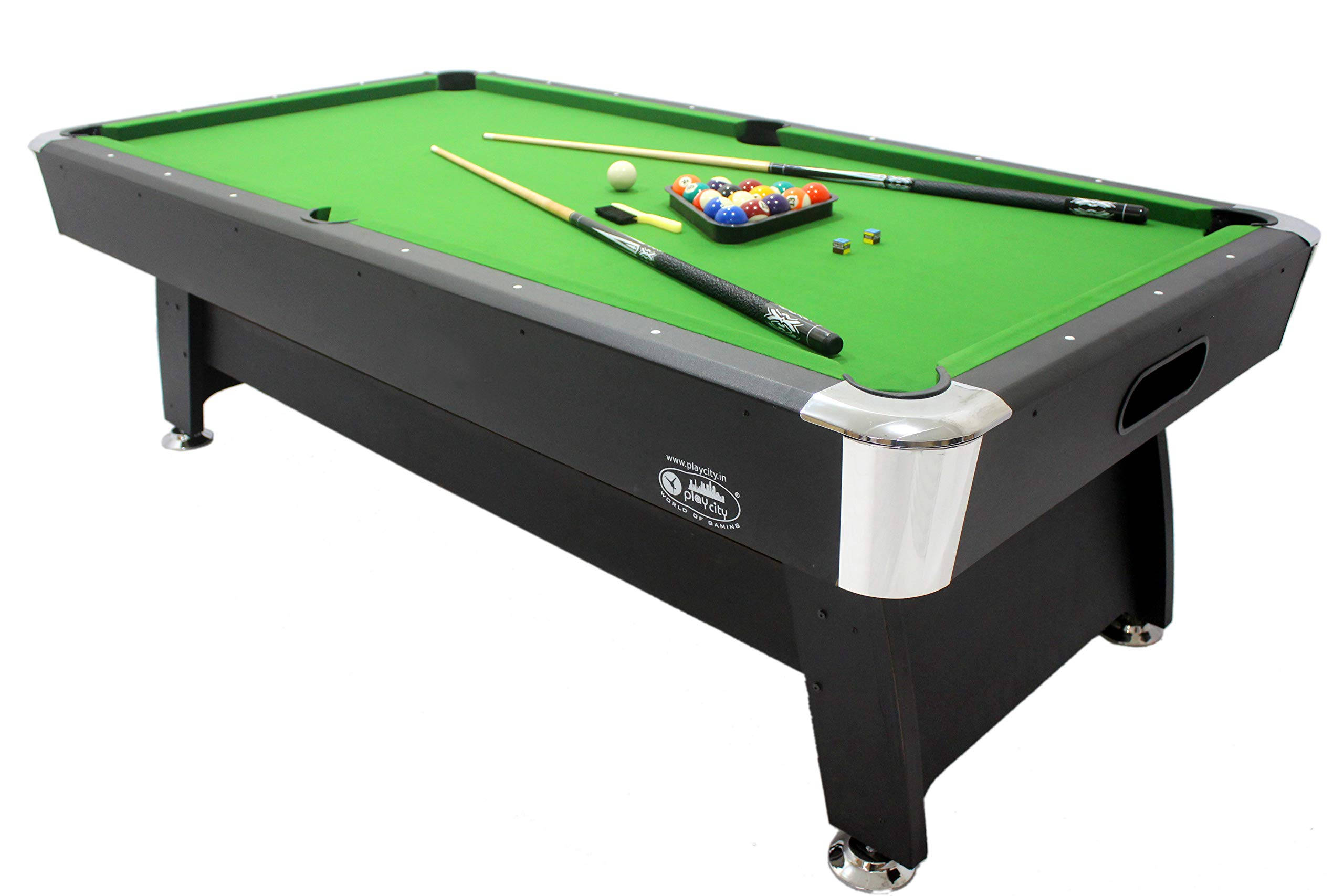 billiards green, black pool table, vibrant green felt, 2K Desktop Wallpaper