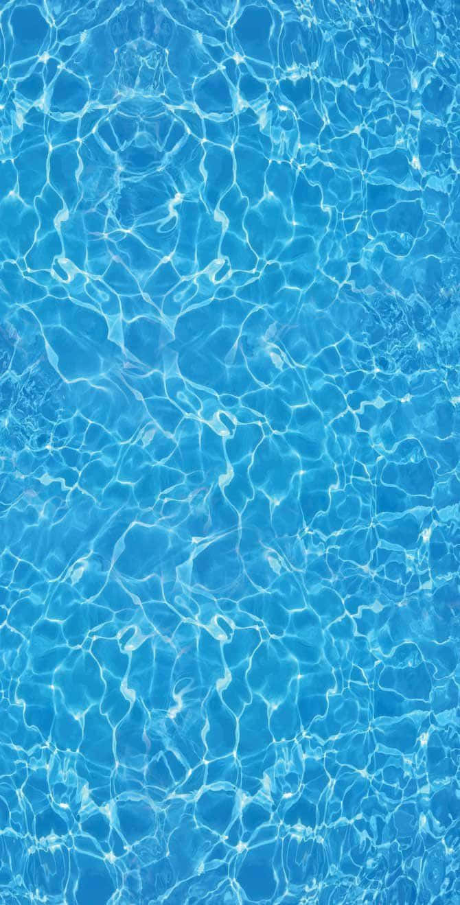 light blue pool water, turquoise pool water, rippling pool water, HD Phone Wallpaper