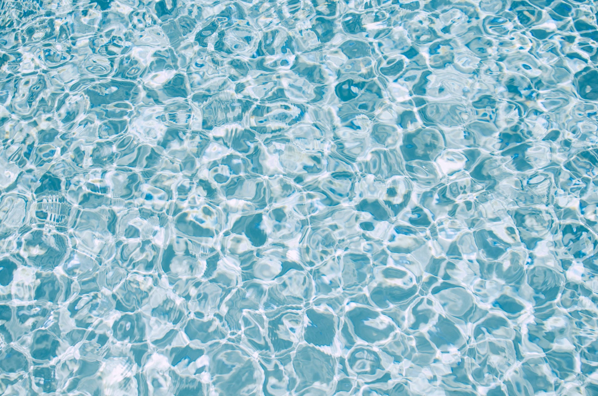 turquoise pool water, sunlight, rippling, Full HD Desktop Wallpaper