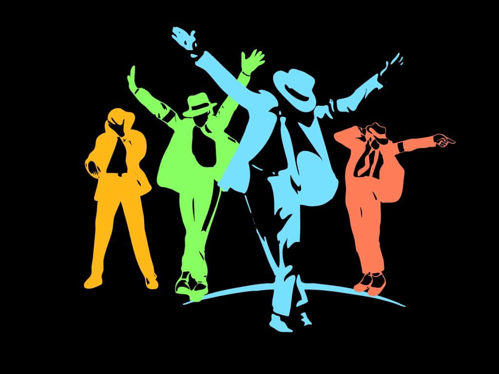 Pop Music, vibrant suits, dynamic poses, SD Desktop Wallpaper