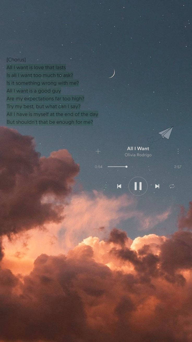 twilight sky, orange clouds, crescent moon, HD Phone Wallpaper