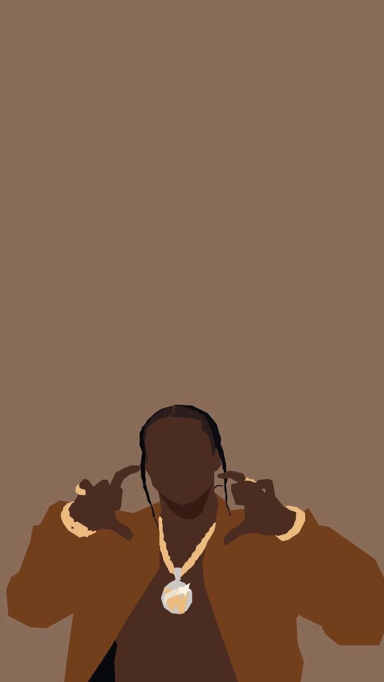 Pop Smoke, braids, gold chain, Full HD Phone Wallpaper
