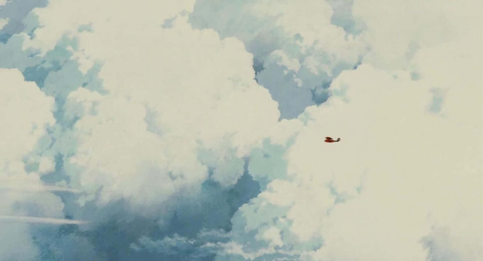 Porco Rosso, seaplane, red airplane, HD Desktop Wallpaper