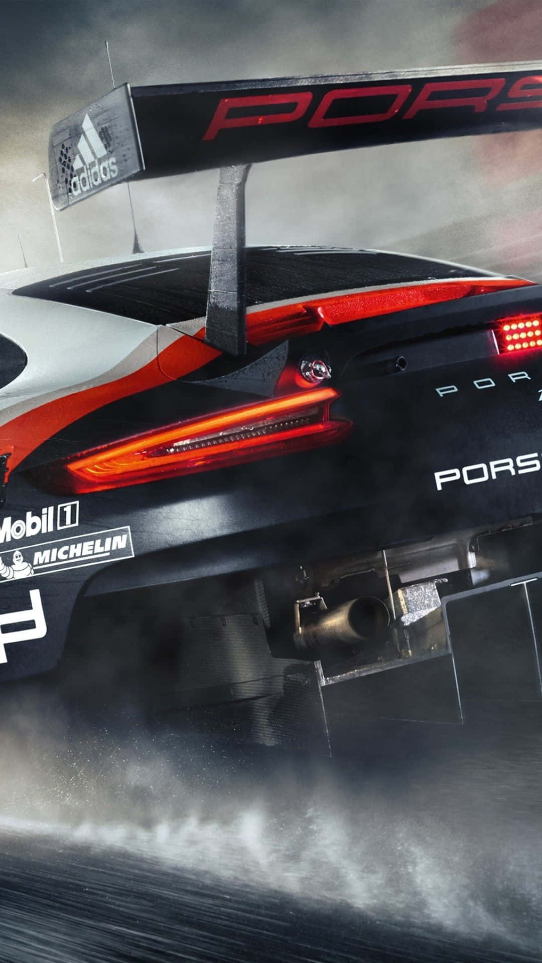 911, Porsche, glowing red taillights, Full HD Phone Wallpaper